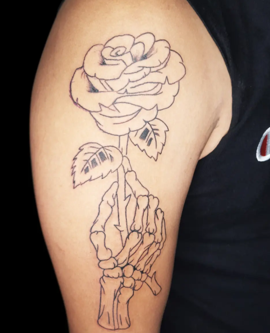 Skeleton Rose